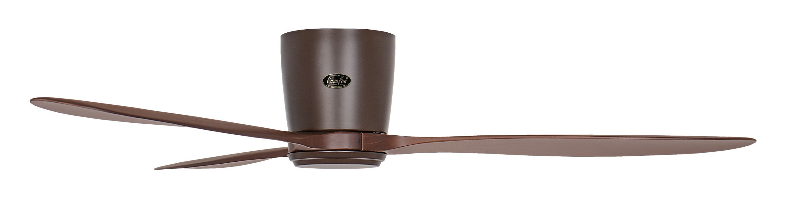 ECO PLANO WOOD 132, Ventilatore WiFi senza Luce, CasaFan