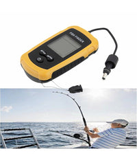 Ecoscandaglio Sonar Sonda Portatile Pesca Acqua Dolce Salata Cerca Pesci         