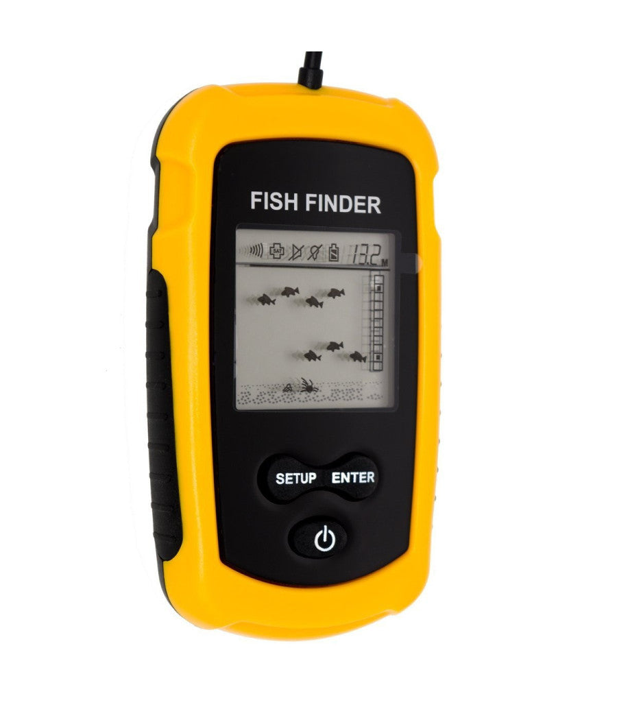 Ecoscandaglio Sonar Sonda Portatile Pesca Acqua Dolce Salata Cerca Pesci         