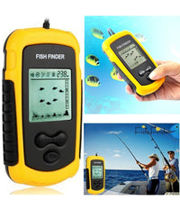 Ecoscandaglio Sonar Sonda Portatile Pesca Acqua Dolce Salata Cerca Pesci         