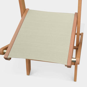 Set di 2 sedie da giardino pieghevoli in legno, grigio bruno