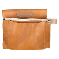 borsa carpentiere cuoio/fiore 2 tasche cod:ferx.102006nlm