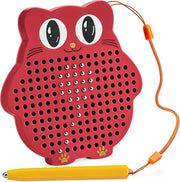 Tavolo da disegno magnetico per bambini e bambini in età prescolare, con perline e stilo magnetico - giocattolo magnetico da viaggio, adatto per voli e viaggi in auto, ideale per bambini.