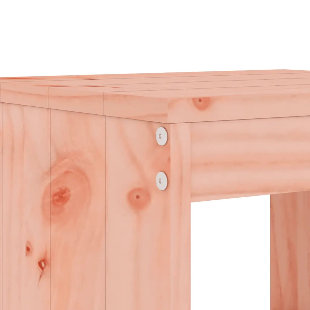 Sgabelli da Bar 2 pz 40x36x75 cm in Legno Massello di Douglas 825350