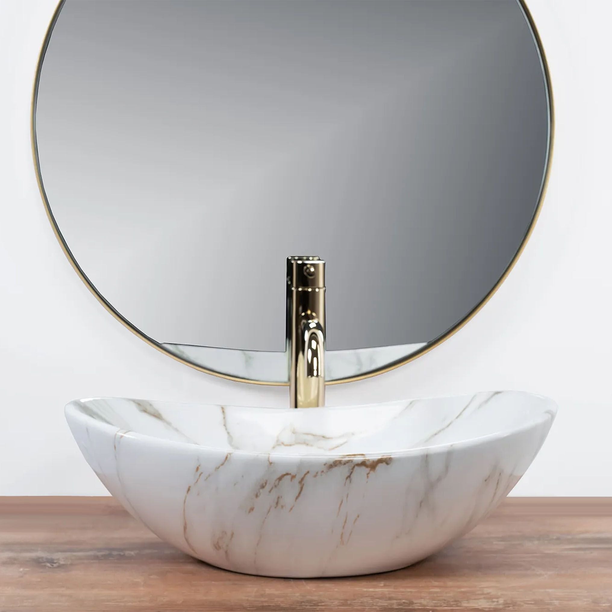 Lavabo Da Appoggio Rea Royal Mini Aiax Shiny