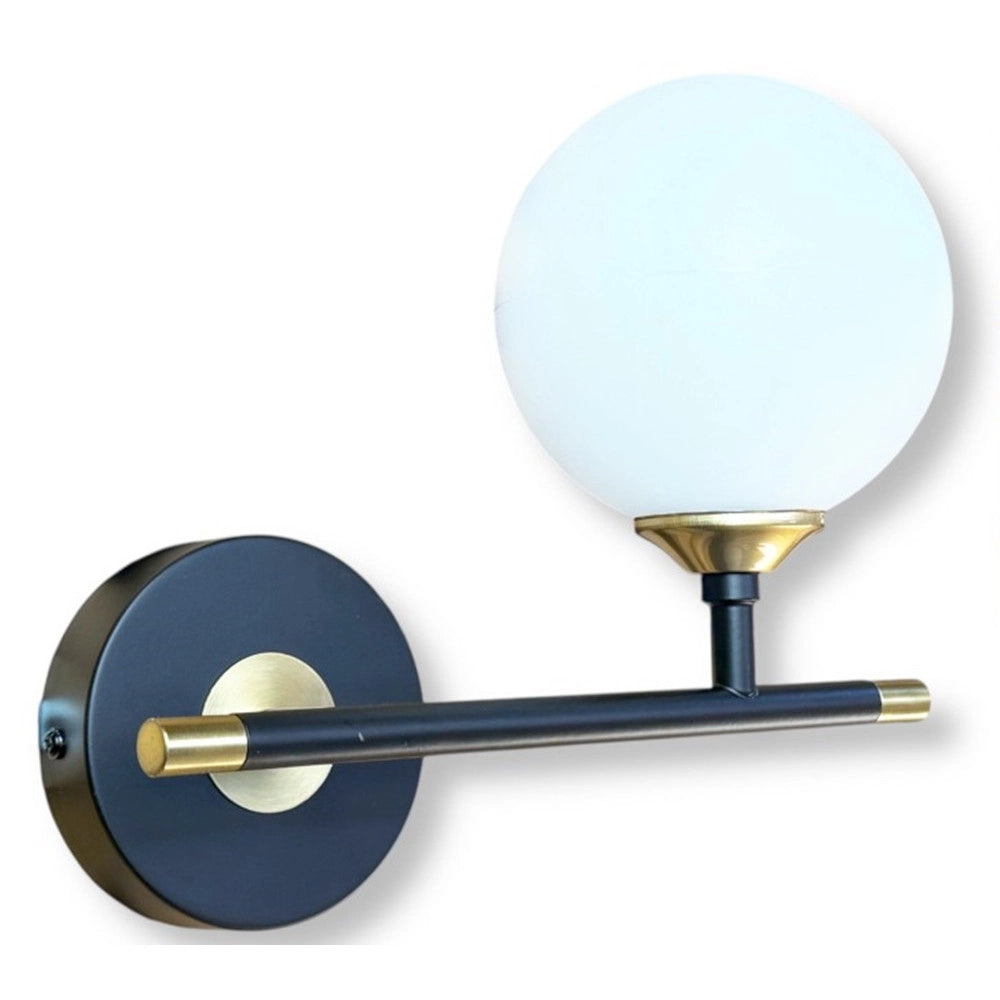 Trade Shop - Applique A Parete 1 Sfera Illuminazione Decorativa Contemporaneo Con Attacco G9 I20 Aq60 -