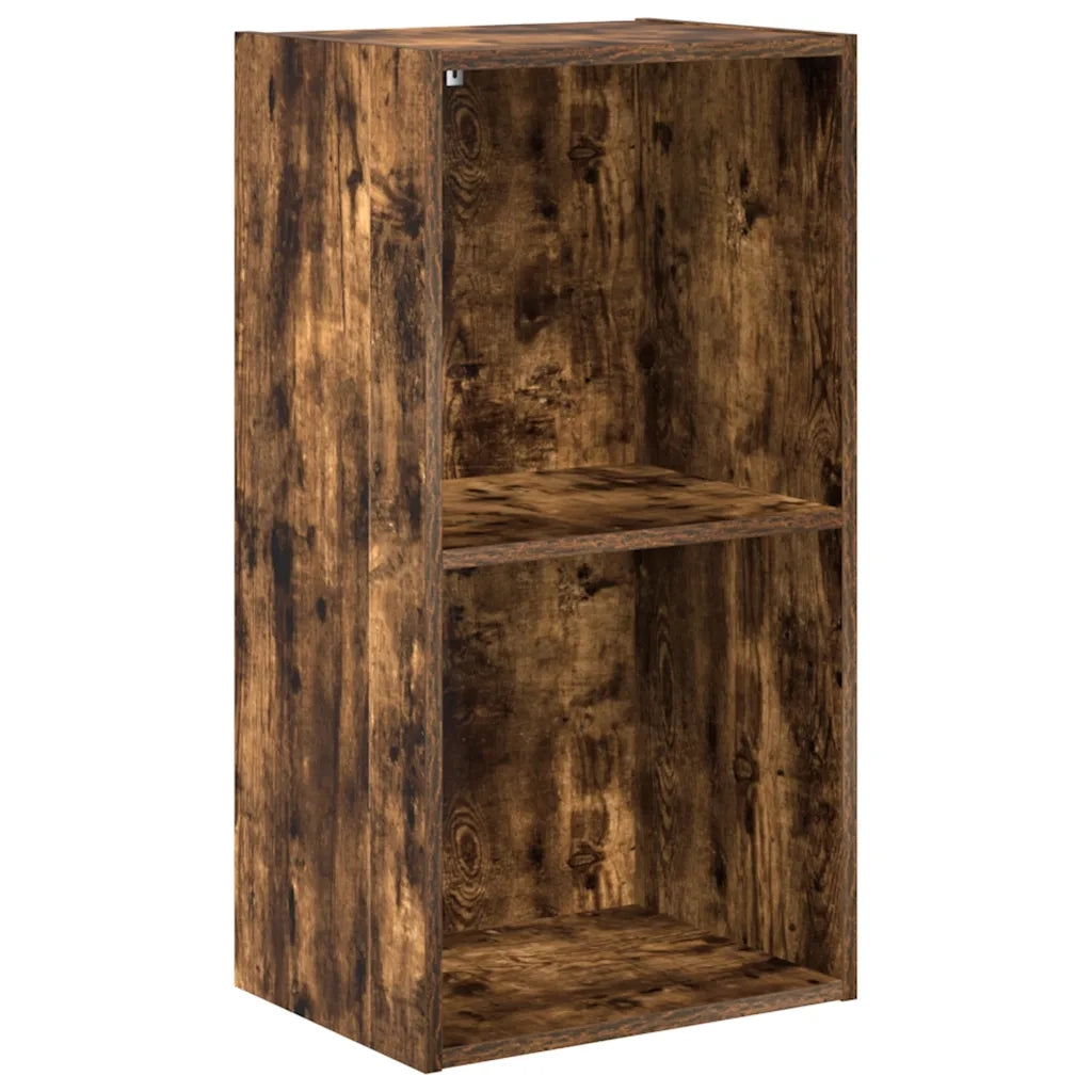 Libreria Rovere Fumo 40x30x77 cm in Legno Multistrato 857862