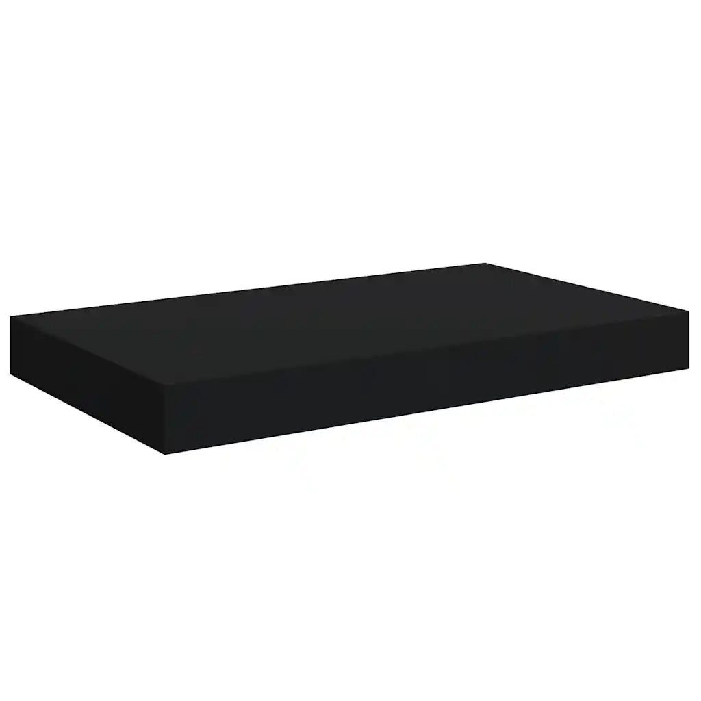4 pz Scaffali a Parete | Ripiano a parete | Mensole a Parete Neri 40x23x3,8 cm in MDF