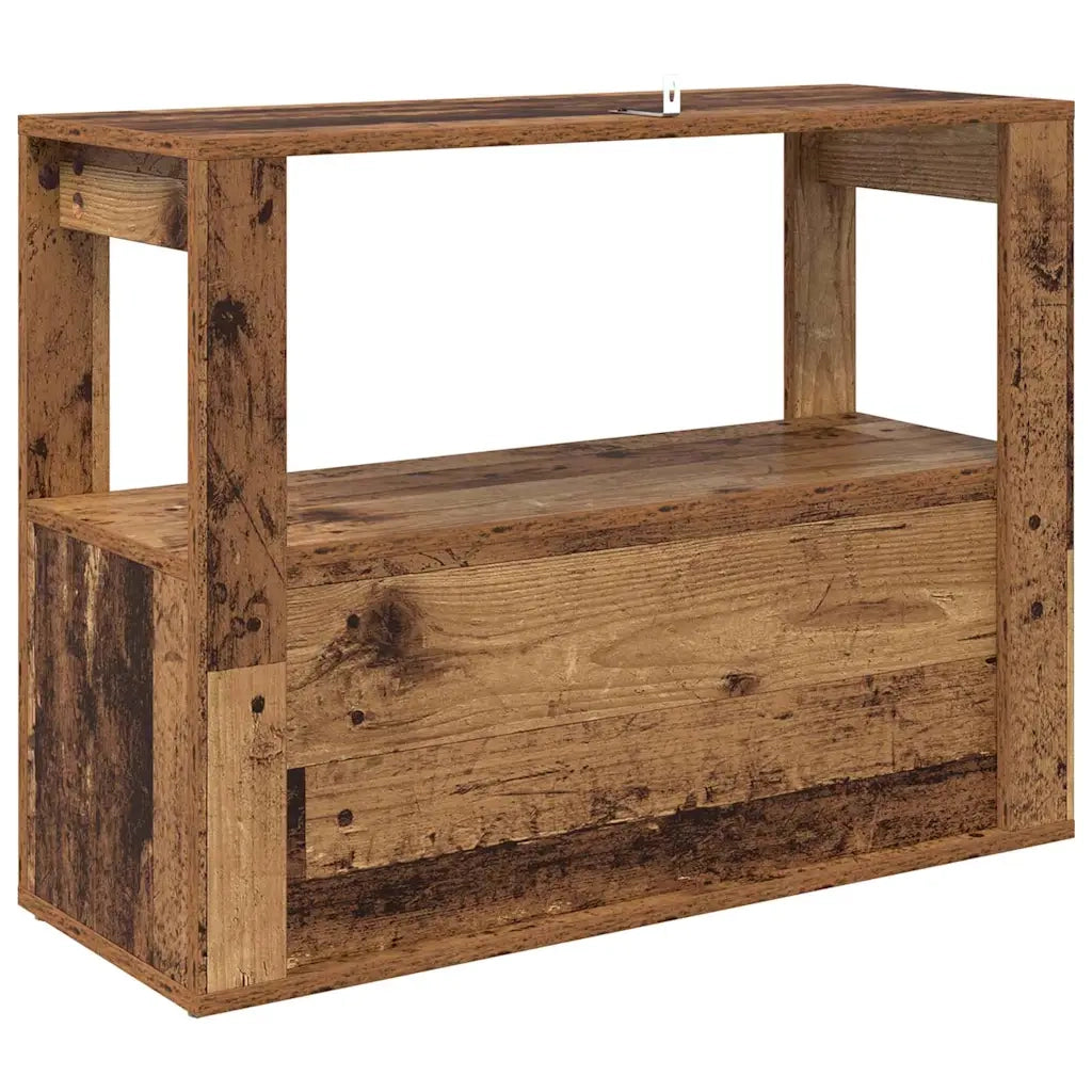 Credenza-Buffet-Armadio da cucina Legno vecchio 80 x 30 x 60 cm Legno multistrato