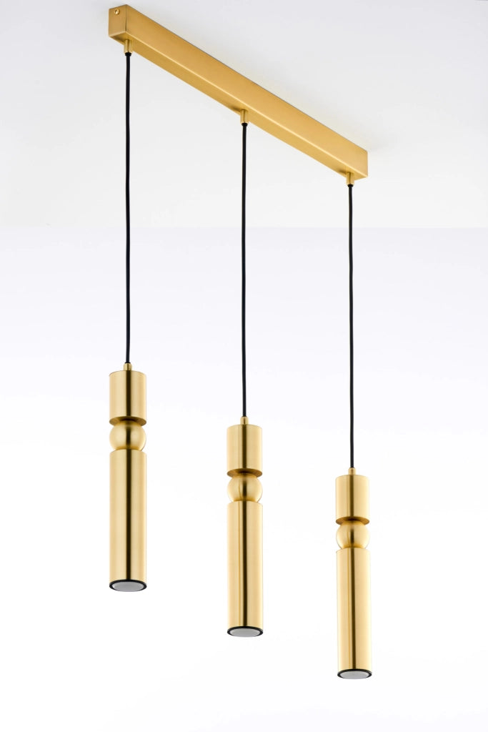 Lampada a sospensione ALAS Jupiter oro 60cm 3xGU10