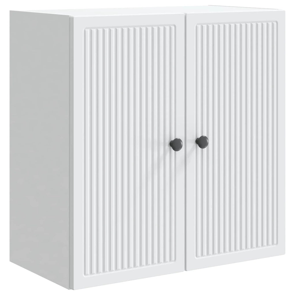 Mobiletto a muro Bianco 59 x 31 x 60 cm Legno ingegnerizzato 897895