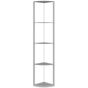 Lampada da terra a LED, dimmerabile a 5 livelli, con mensola, cambio colore RGB, telecomando.