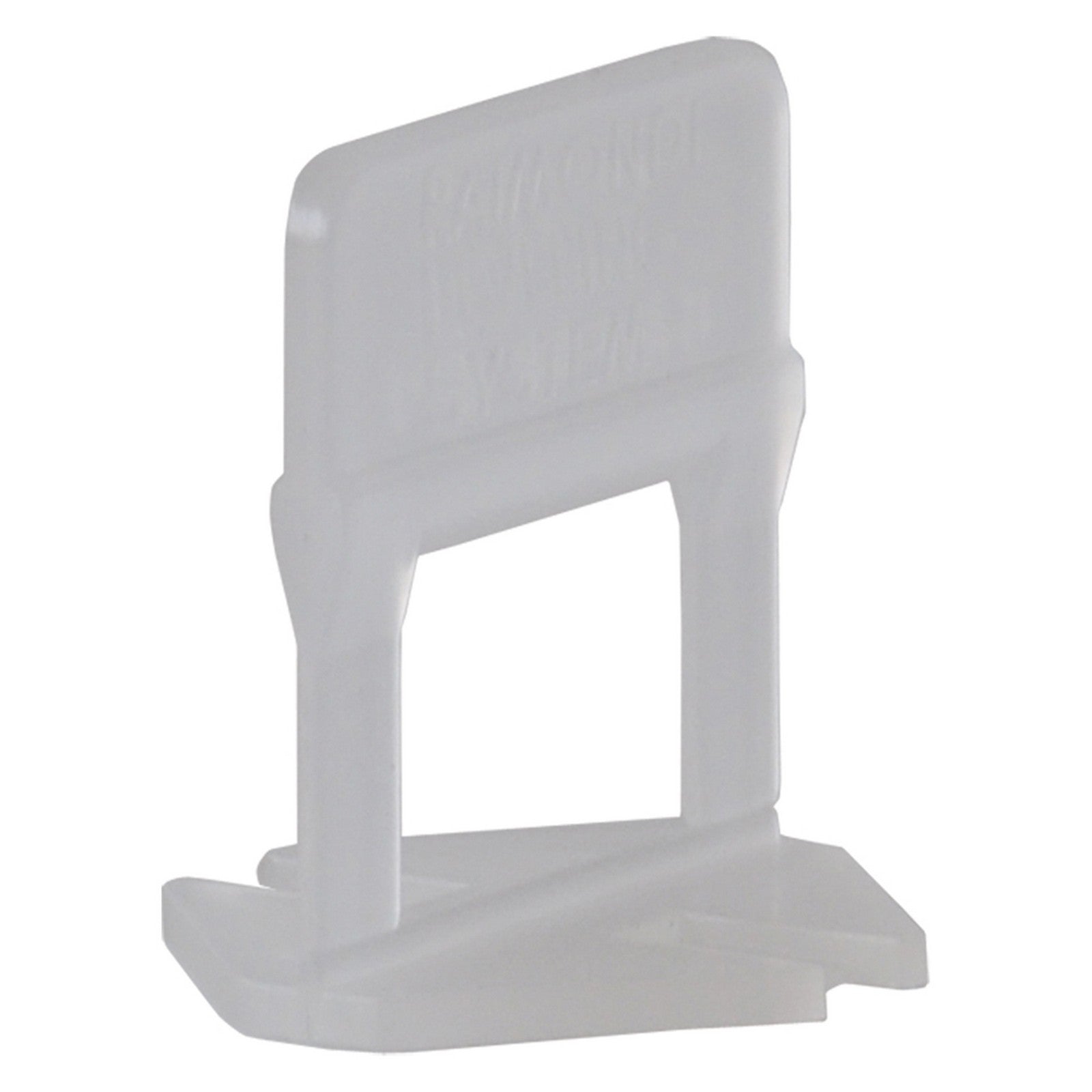 base livellante con feritoia per cuneo h. mm 20 - fuga 1,5 mm - cf. 400 pz cod:ferx.102560nlm