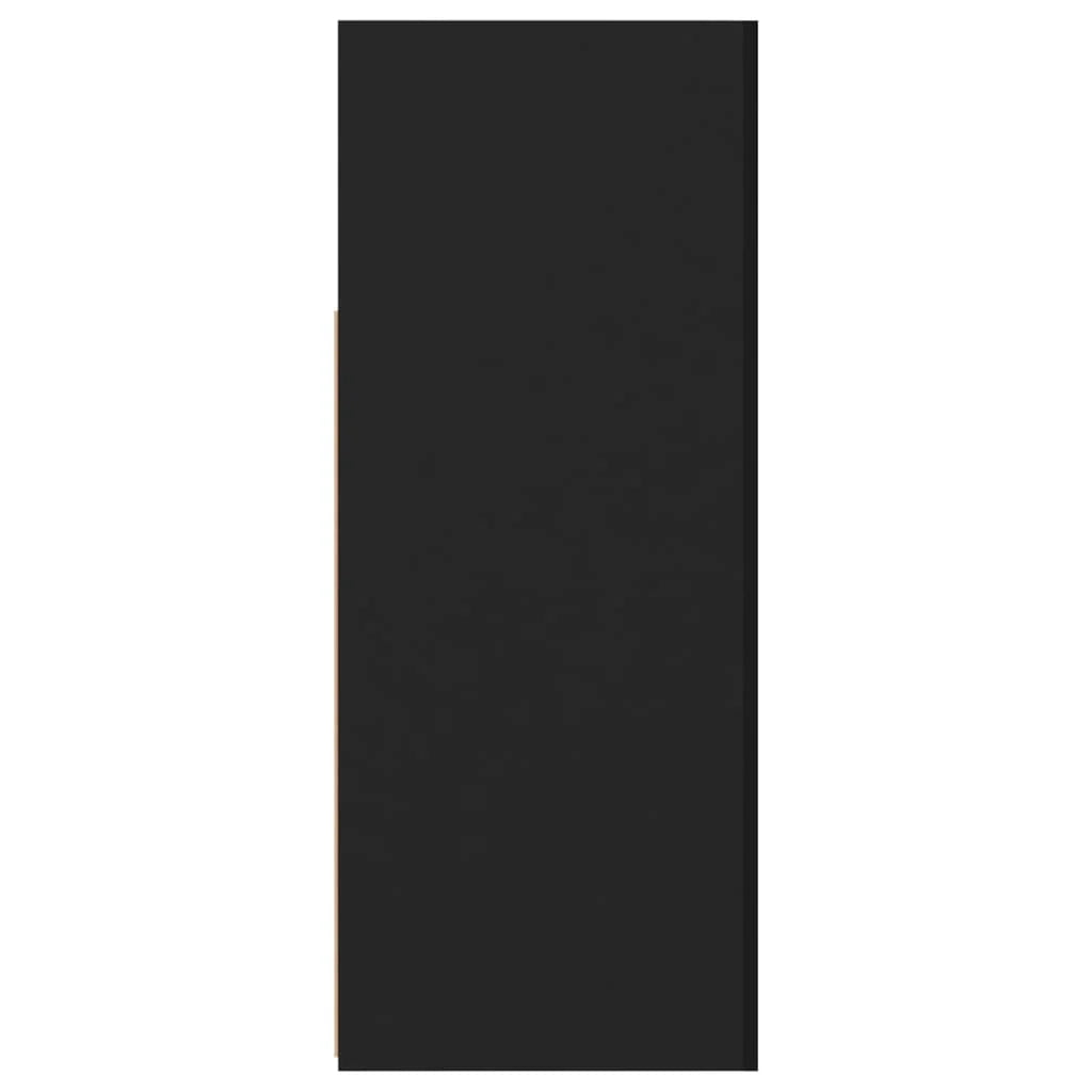 Credenza buffet cassettiera mobile contenitore organizer cucina soggiorno soggiorno con luci a LED 115,5 x 30 x 75 cm nero 02_0030011