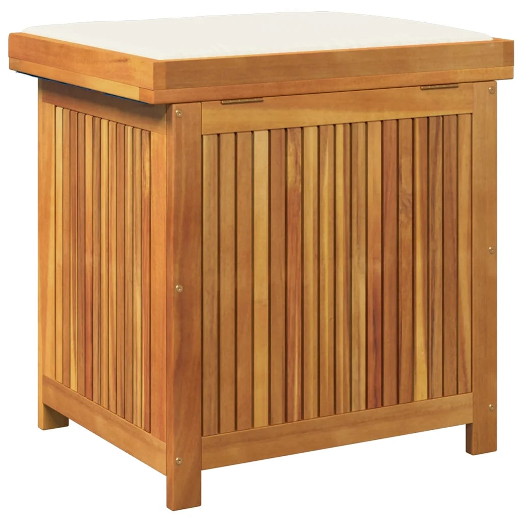 Scatola Cuscini da Esterno 60x50x61 cm Legno Massello Acacia CFW6954345