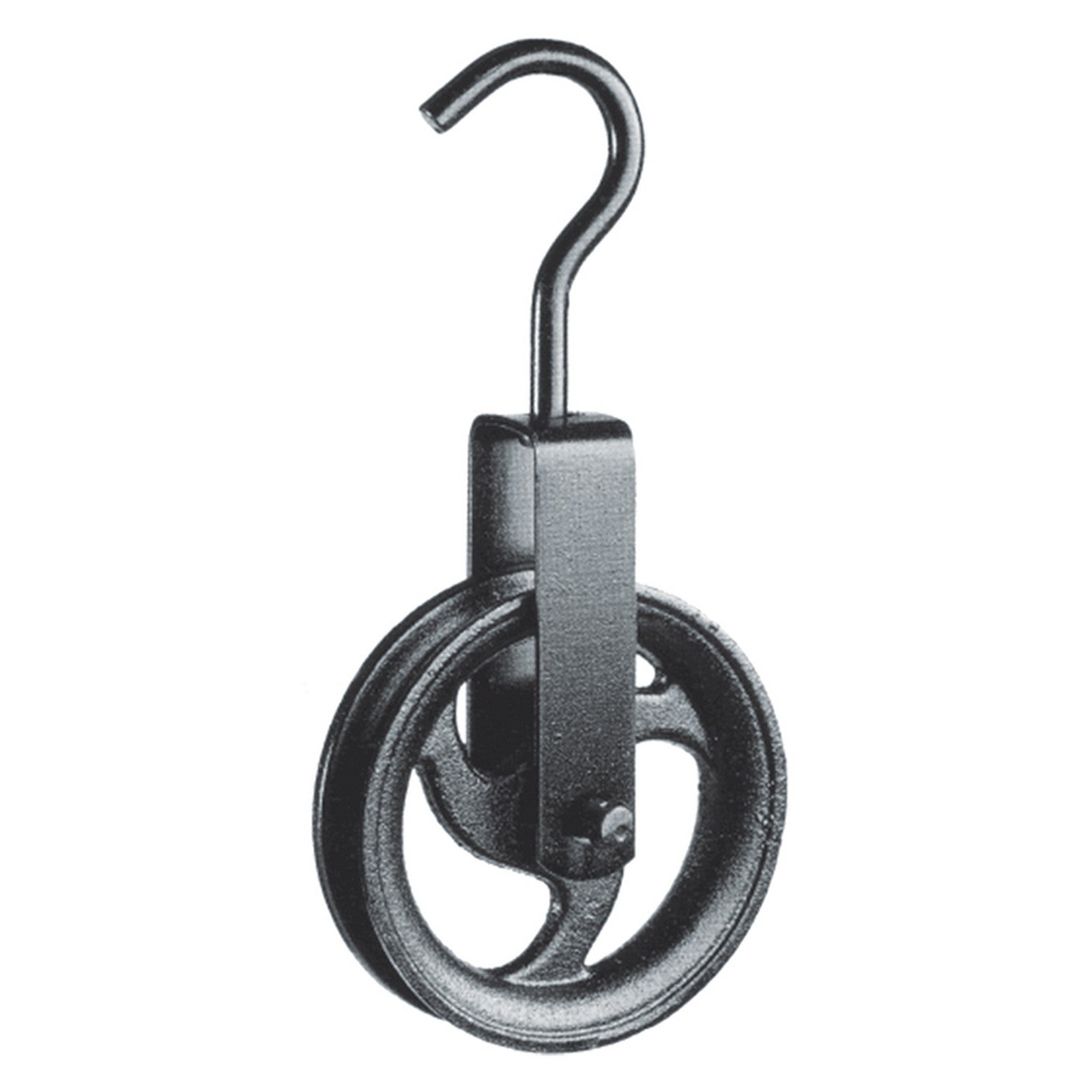 carrucola in ghisa ø 200 cod:ferx.102154nlm