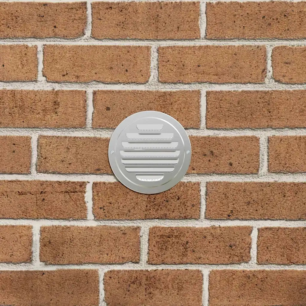 Coperture per ventilazione d'aria 4 pz Argento 100 mm CFW9789662