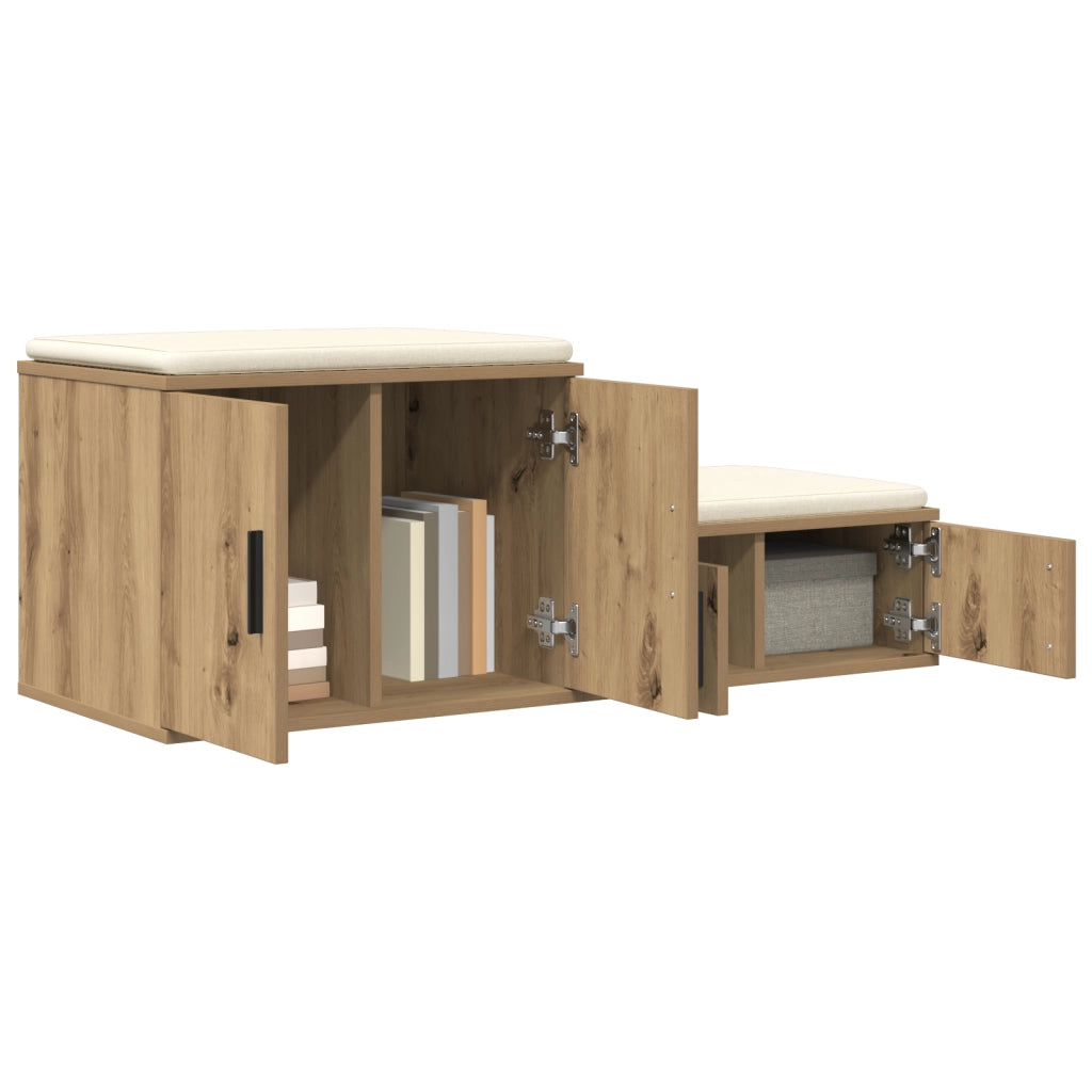 Armadio  in Rovere Artigianale 108x41x40 cm in Legno Ingegnerizzato