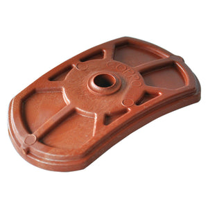 cappellotto per lastra coppo 'polimcryl' mm 70 x 40 terracotta cod:ferx.4014200nlm