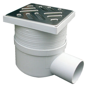 chiusino sifonato telescopico cm 15 x 15 x h.7-11 cod:ferx.104288nlm