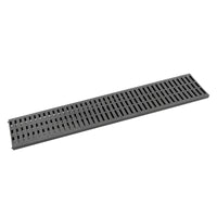 griglia plastica per canaletta a15 cm 100 x 19,8 x h. 3,6 cod:ferx.1030220nlm