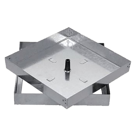 sigillo portapavimento zincato cm 43 x 43 - luce cm 39 x 39 cod:ferx.1039454nlm