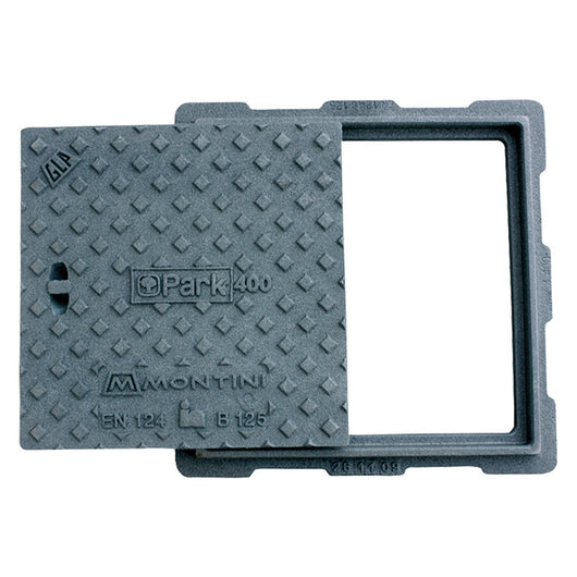 chiusino in ghisa b125 cm 20 x 20 - kg 5 cod:ferx.104168nlm