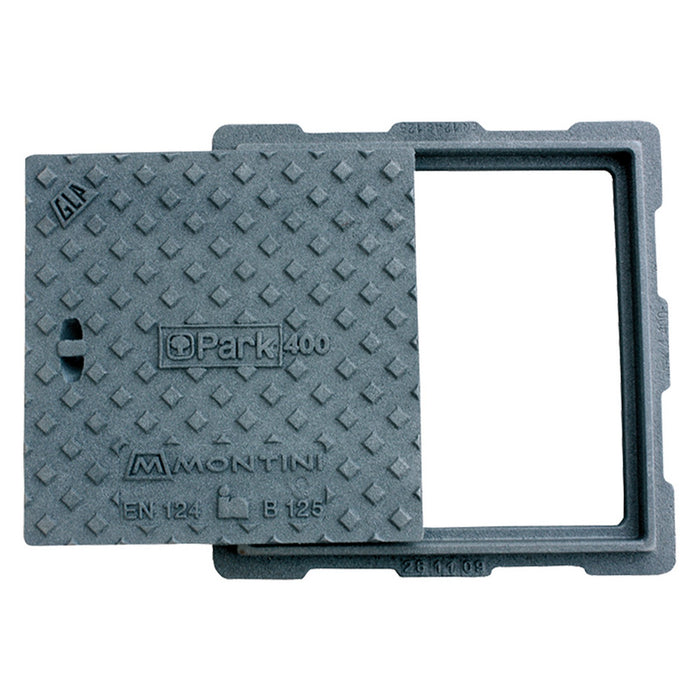 chiusino in ghisa b125 cm 20 x 20 - kg 5 cod:ferx.104168nlm