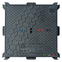 chiusino in ghisa c250 urbe - 70 x 70 - kg 40 cod:ferx.1041122nlm