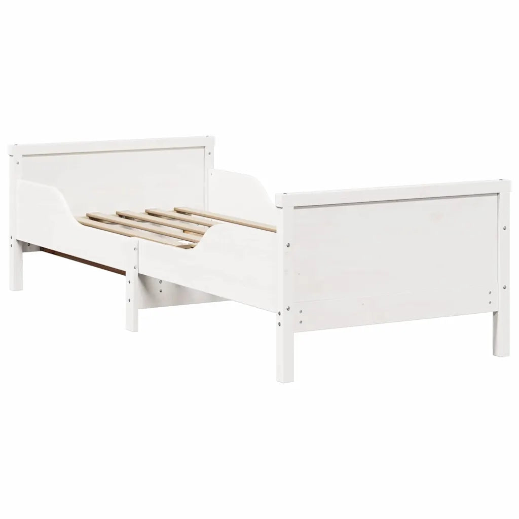 Struttura del letto Bianco 80 x 200 cm Legno multistrato