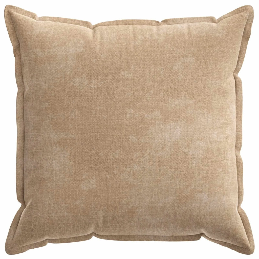 Federa 2 pz HOUTEN Tortora 60 x 60 cm Tessuto Chenille 920771