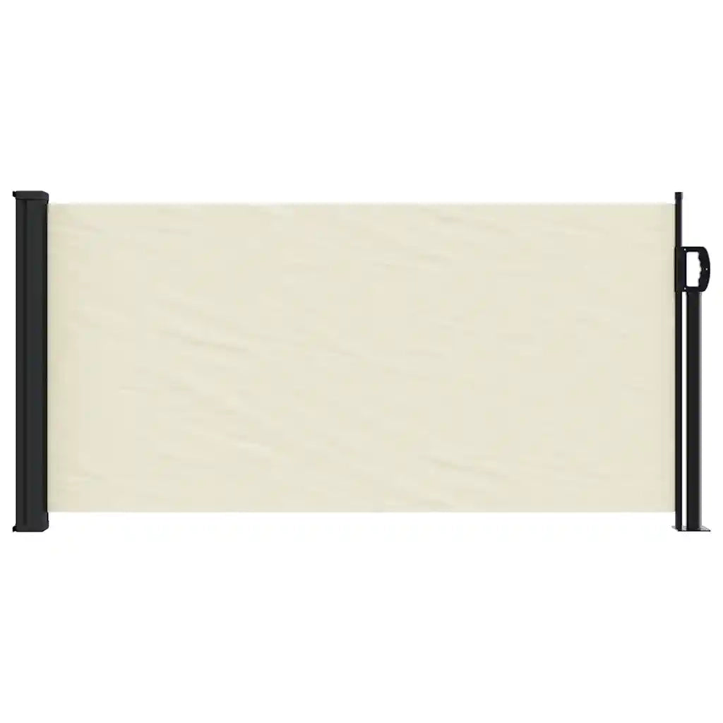Tenda da Sole Laterale Retrattile Crema 100x500 cm 4004385