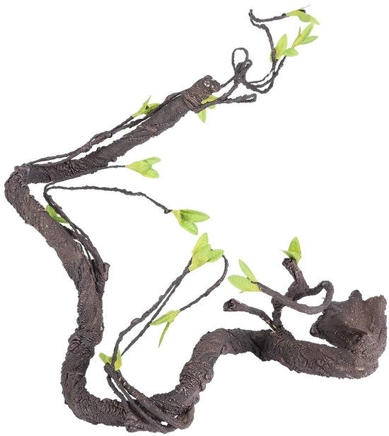 Decorazione per Terrario - Pianta Climatica Artificiale - Decorazione per Rettili - Sostenibile - Sicura - Design Flessibile