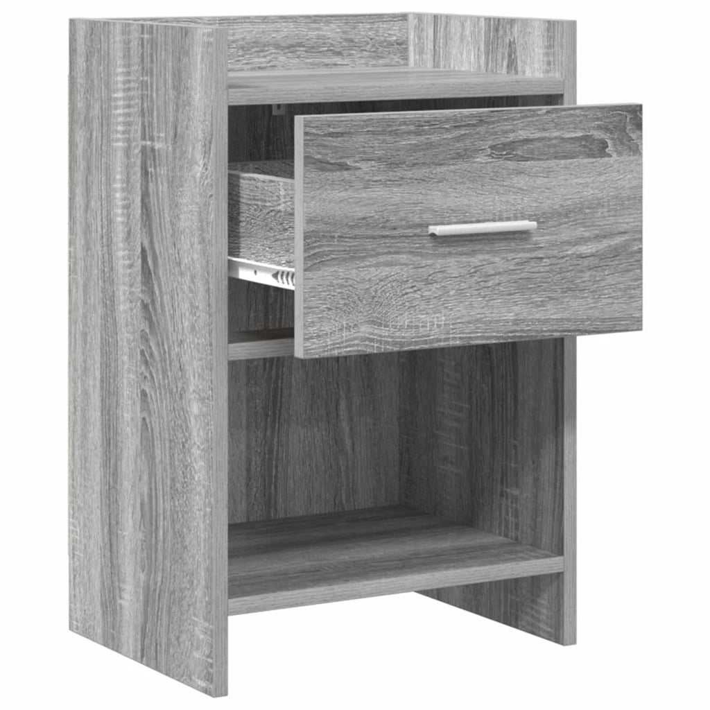 Comodini Sonoma grigio 40 x 30 x 60 cm Legno ingegnerizzato 8010989