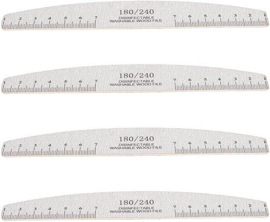 Vijli per unghie 50 pezzi - 180/240 corpi di viti - viti per unghie a doppia faccia - unghie acriliche/gel - manicure/hobby - qualità salone - viti per unghie