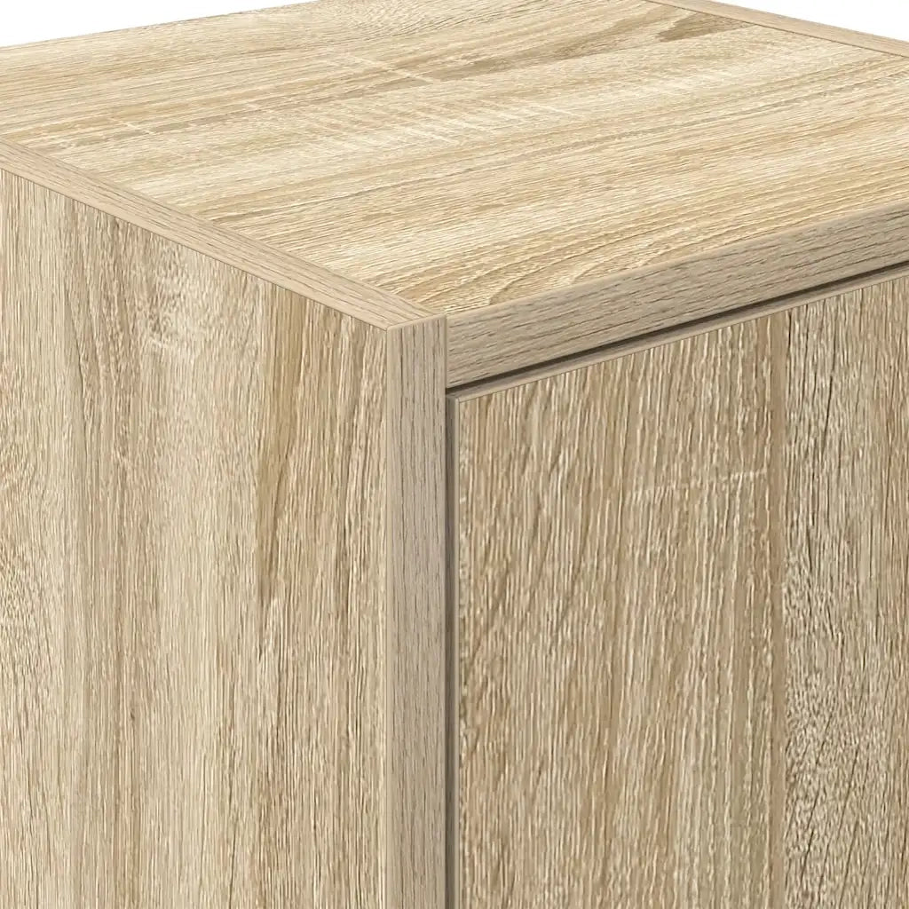 Pensili per Garage 2 pz Rovere Sonoma in Legno Multistrato 860612