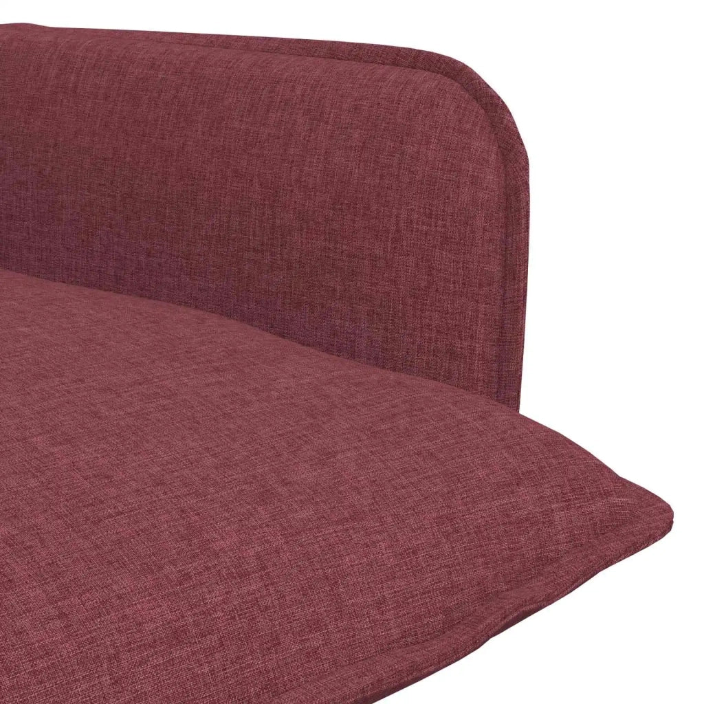 Poltrona Rosso Vino Tessuto 42047701