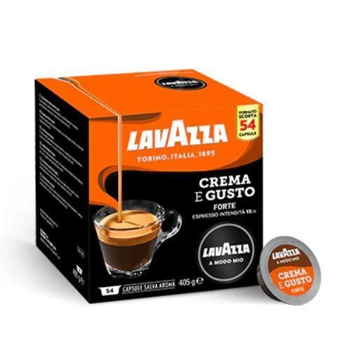 Lavazza Crema e Gusto Forte Capsule caffè Tostatura media 54 pz