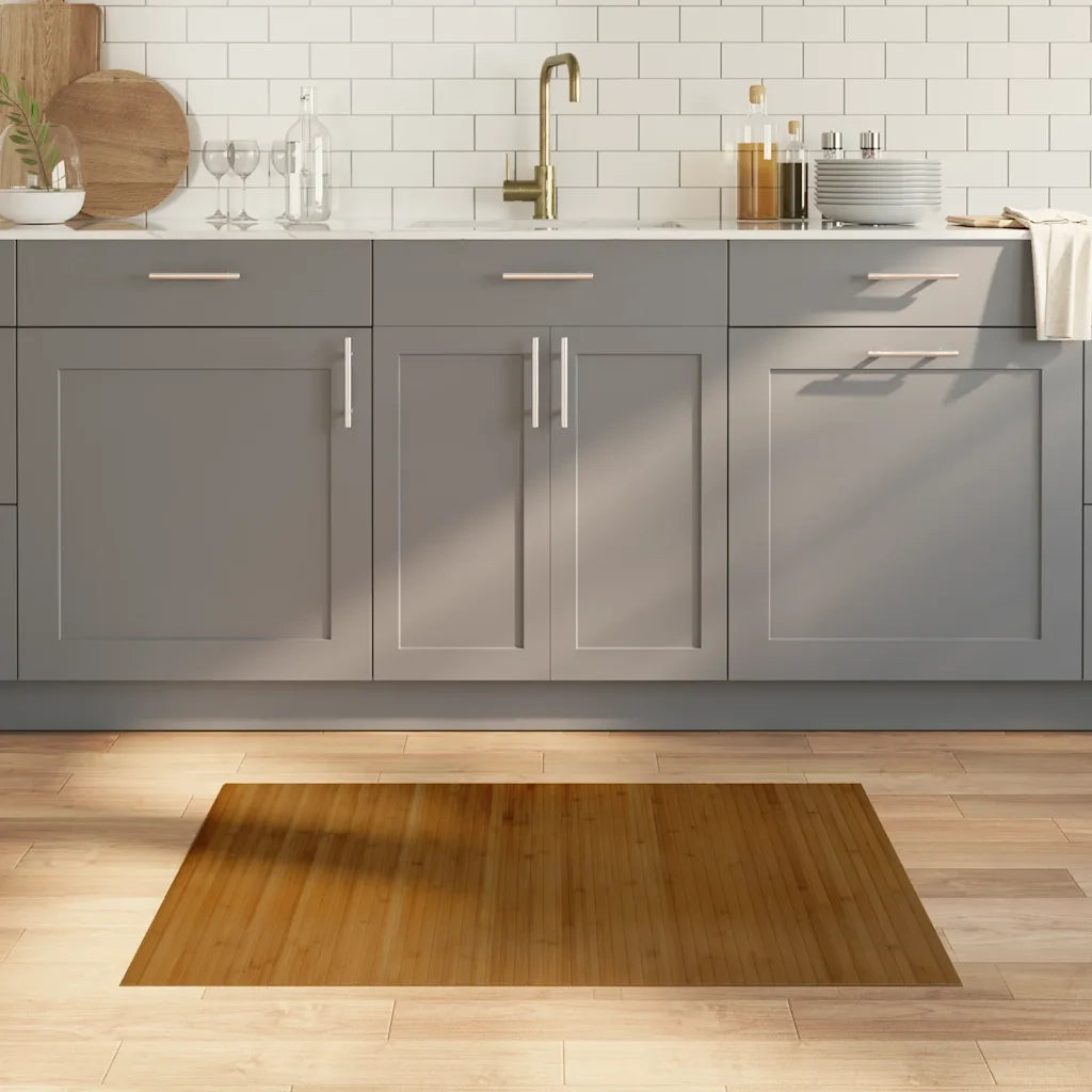 Tappeto Rettangolare Marrone 70x100 cm in BambÃ¹