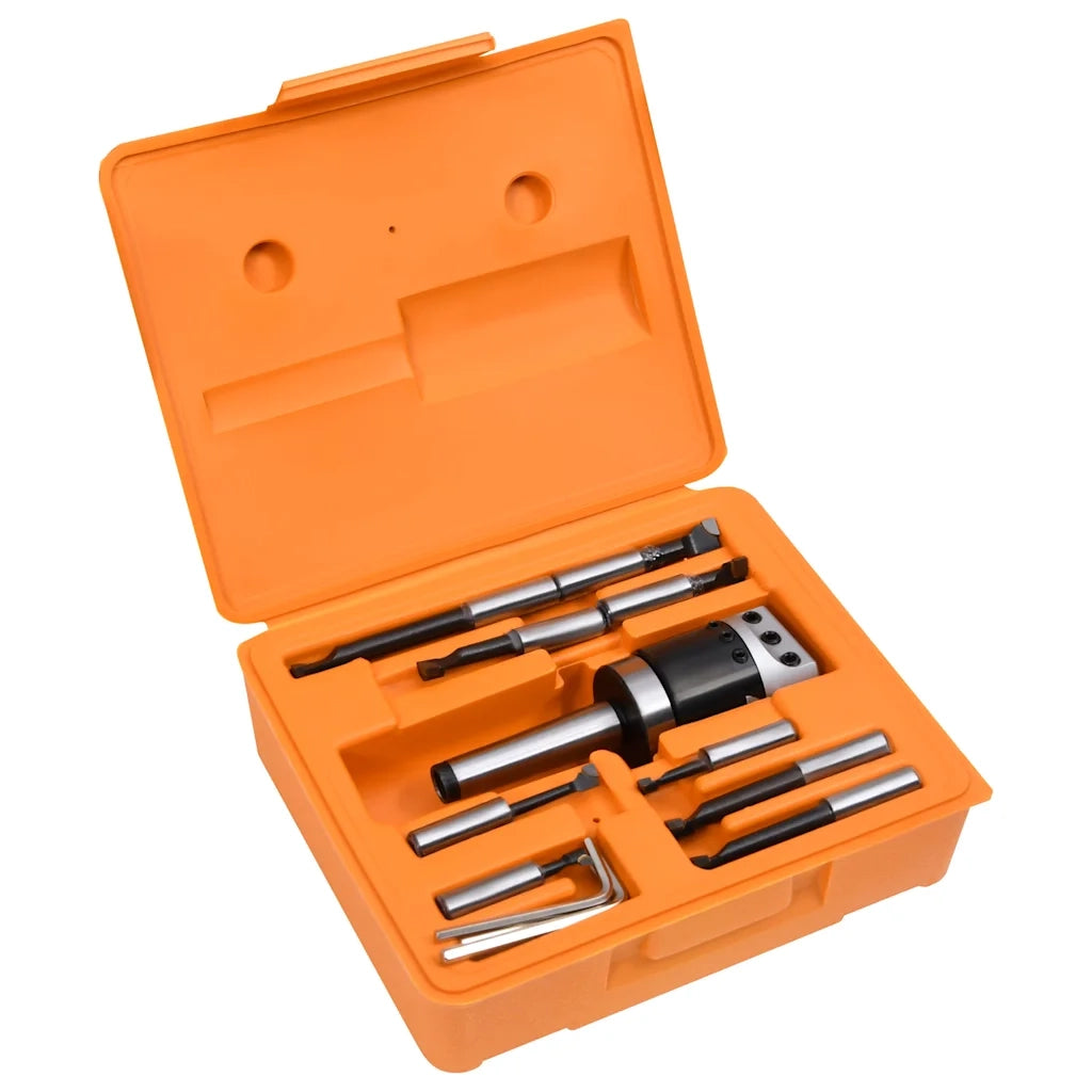 Set Strumenti di Foraggio 15 pz 50 mm con Teste F1-12 MT3-M12 146684