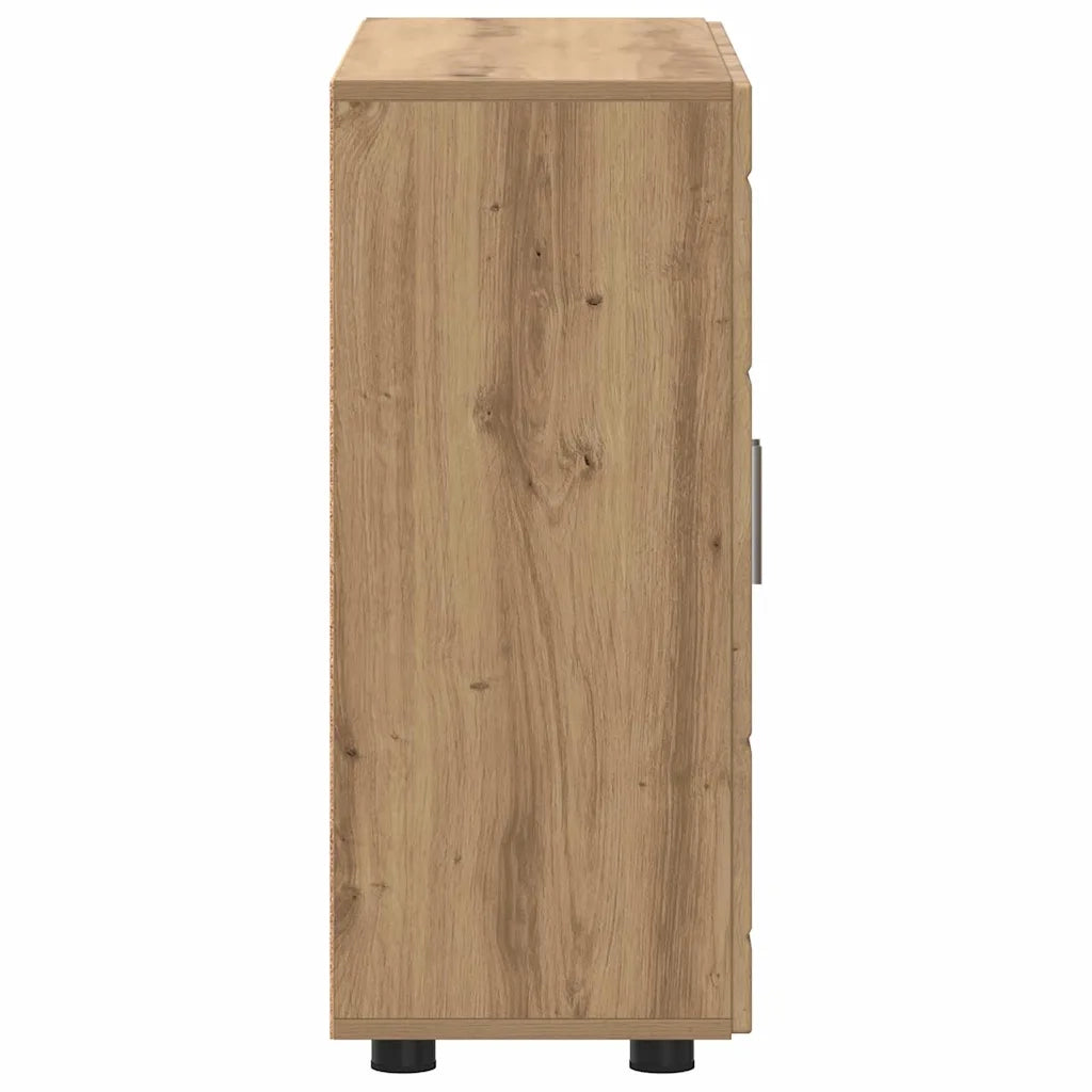 Credenza-Buffet-Armadio da cucina rovere artigianale 55,5 x 29 x 100 cm