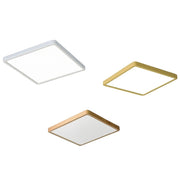 Trade Shop - Plafoniera Led Moderna Ultra Slim Quadrata 45w Ip40 Tecnologia Cct Con Switch Pq-450-3c -