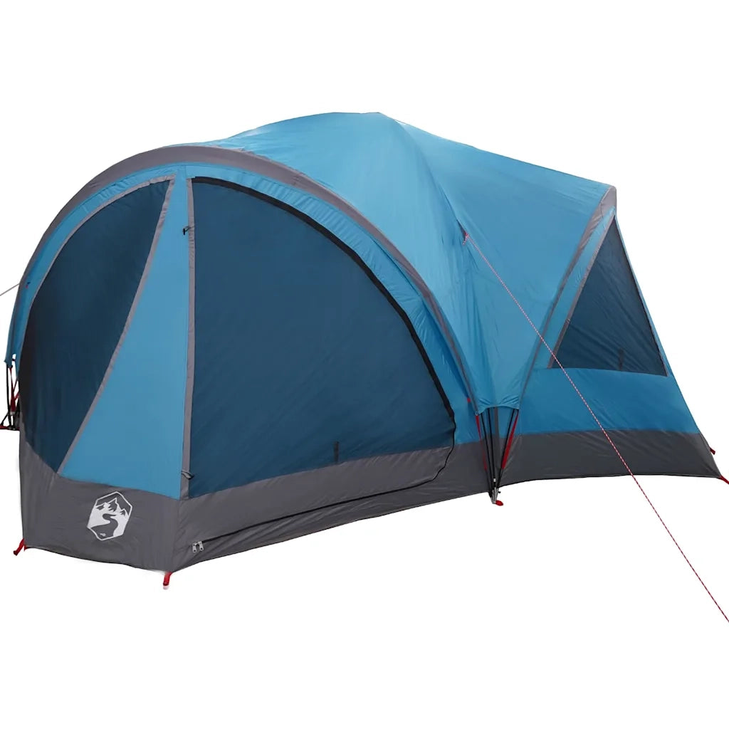 Tenda per famiglie 10 persone Blu e Grigio 460 x 430 x 214 cm 42004081