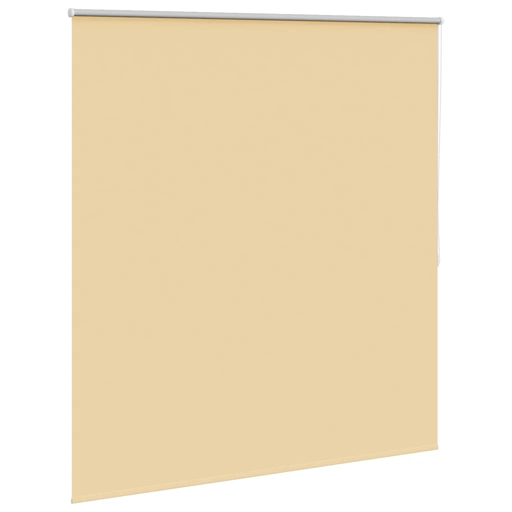 Tenda a Rullo Oscurante-Tenda da sole a rullo 144,4x175 cm Tessuto Larghezza 140 cm beige