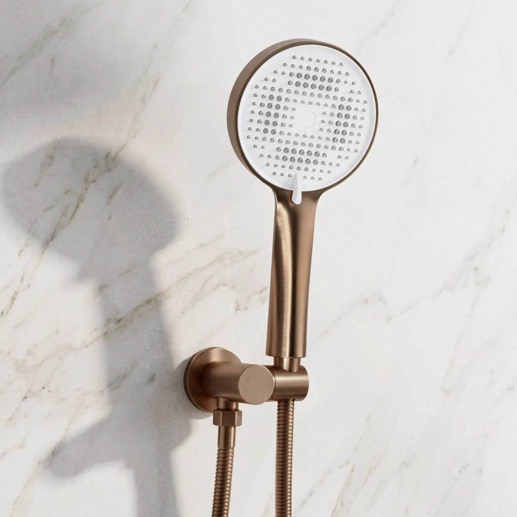 Set Doccia Da Incasso Rea Grace Brush Copper + Box
