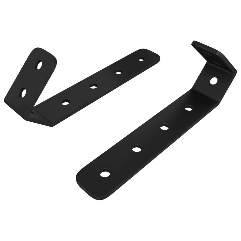 Ganci 2 pz Nero M5 x 110 mm Ferro CFW6513639