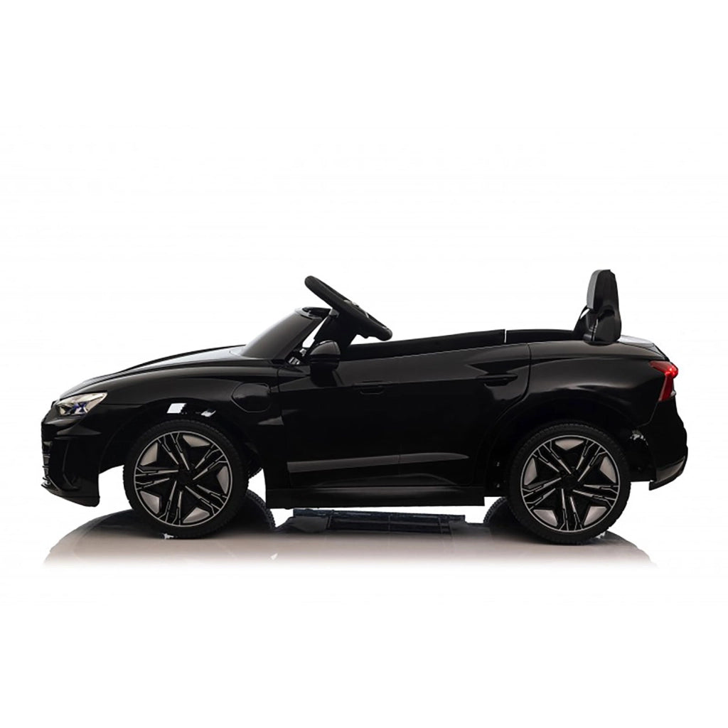 Macchina Elettrica per Bambini 12V Licenza Ufficiale Audi RS E-Tron GT con Telecomando Nero