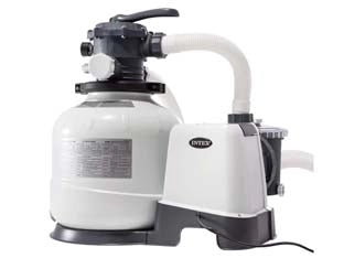 POMPA CON FILTRO A SABBIA PER PISCINE FINO A 54.368 LITRI  peso kg.22,60 (26648)    INTEX