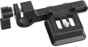 Piatto di scambio rapido per fotocamera senza mirino - tipo Arca - piatto QR - 15 mm chiusura stanghetto - alluminio - compatibile con trussi e gimbal - compatta e...