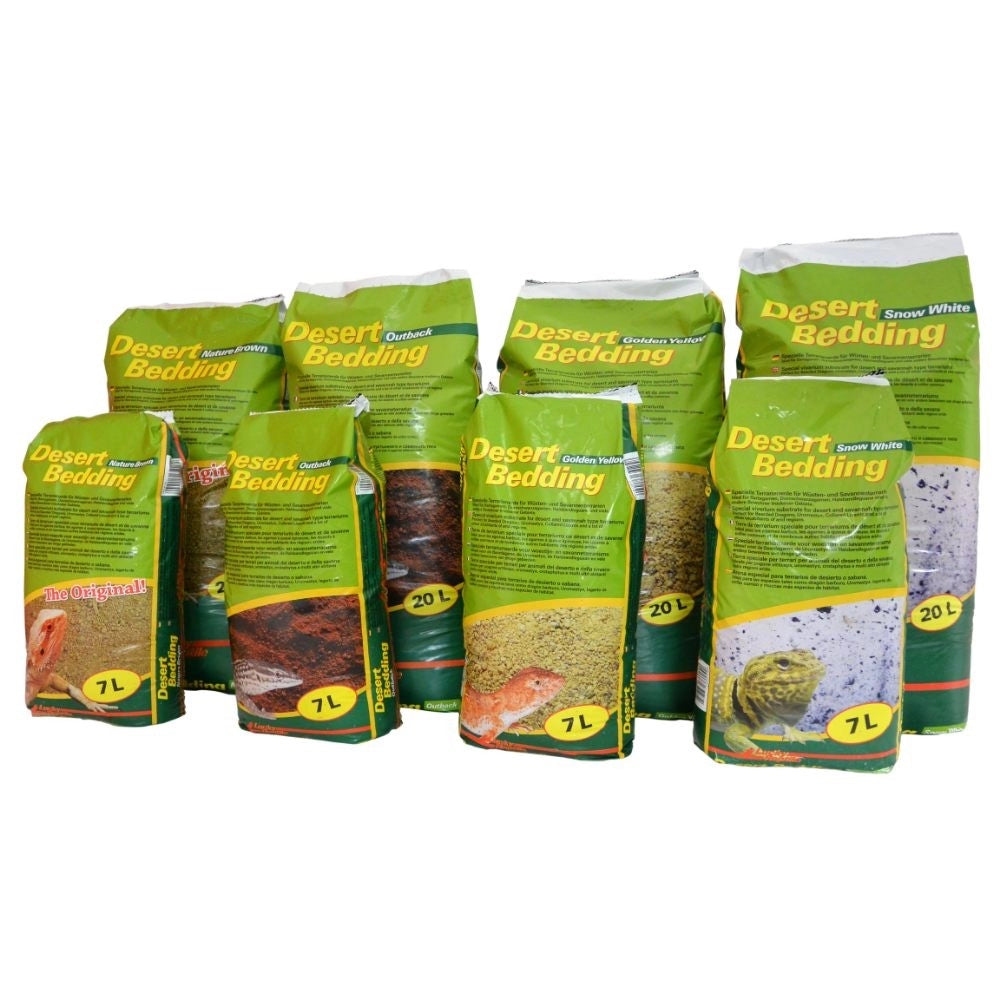 Lucky Reptile Desert Bedding - substrato per terrari deserticoli vari colori Formato: 20 L, Colore: Outback Red